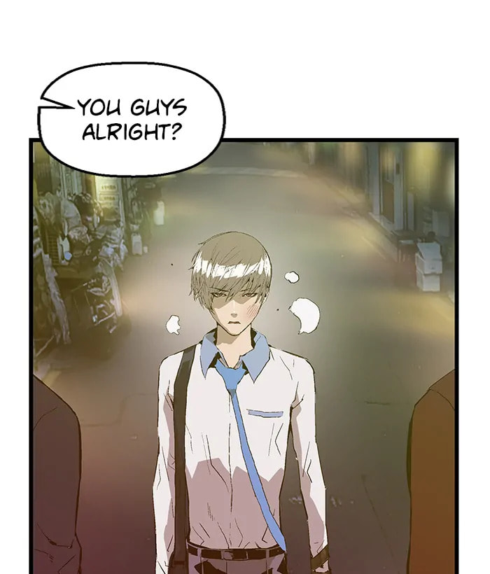 Read Weak Hero chapter 57 image 1 on Lezhin