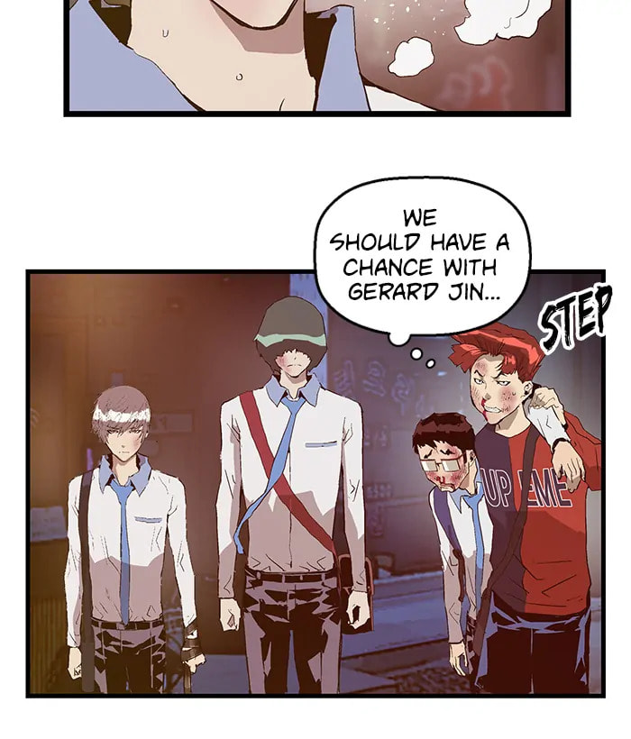 Read Weak Hero chapter 57 image 17 on Lezhin