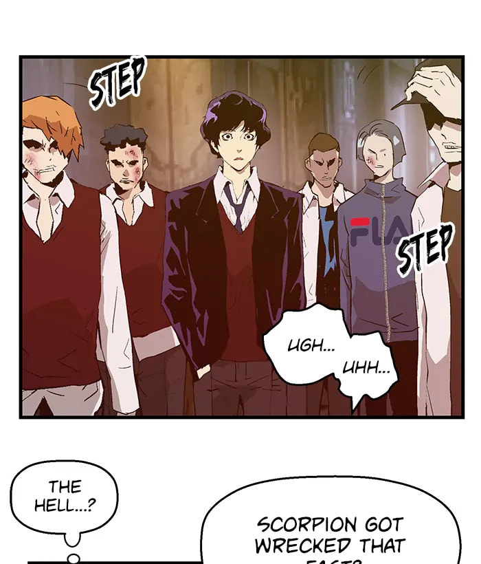 Read Weak Hero chapter 57 image 18 on Lezhin