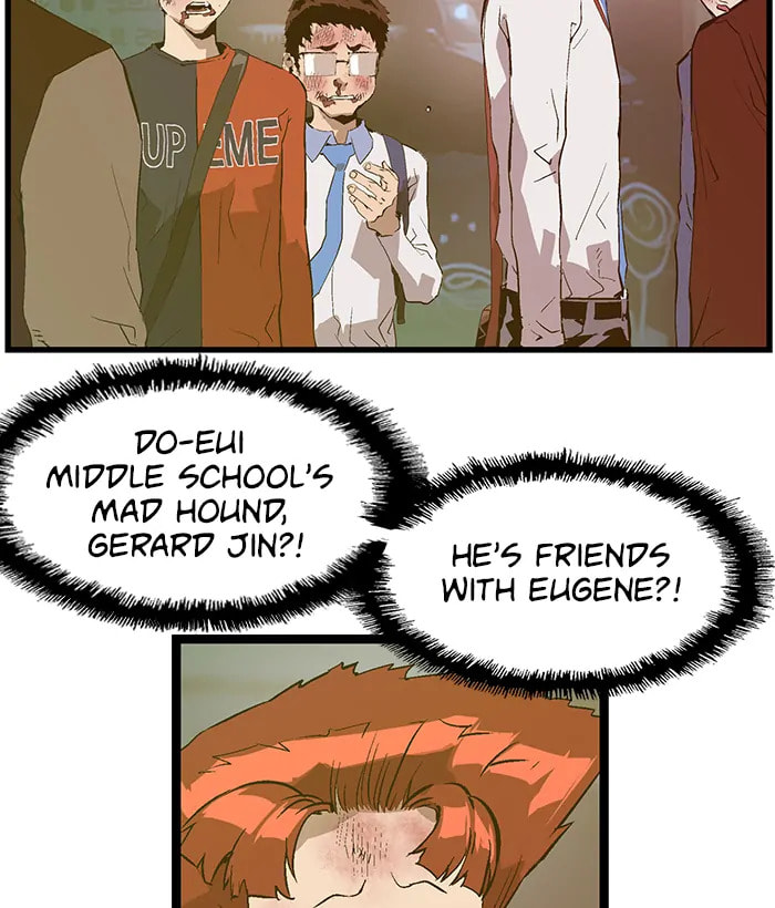 Read Weak Hero chapter 57 image 8 on Lezhin