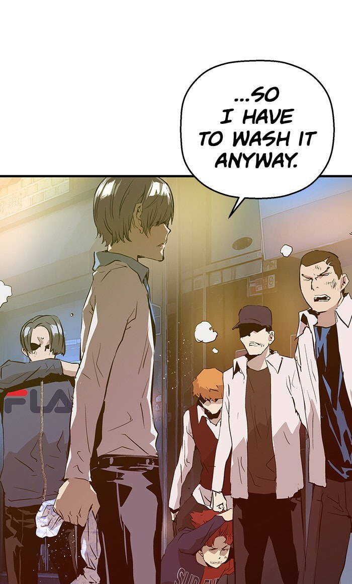 Read Weak Hero chapter 59 image 1 on Lezhin