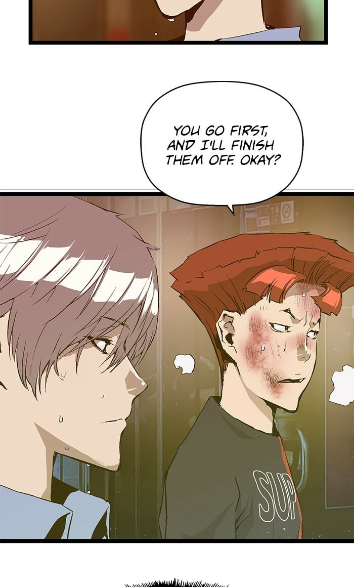 Read Weak Hero chapter 59 image 9 on Lezhin