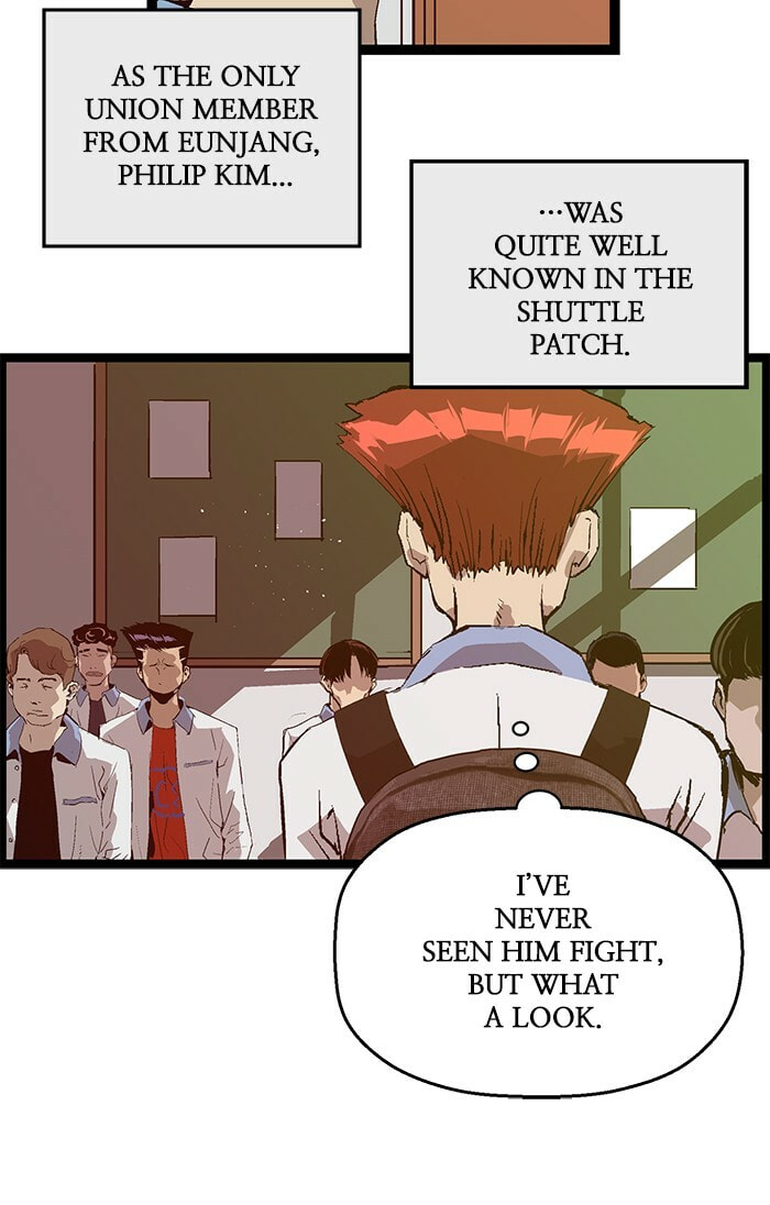 Read Weak Hero chapter 63 image 16 on Lezhin