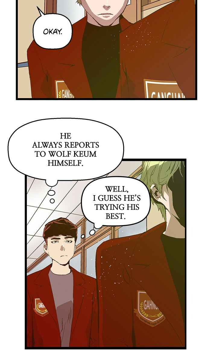 Read Weak Hero chapter 64 image 10 on Lezhin