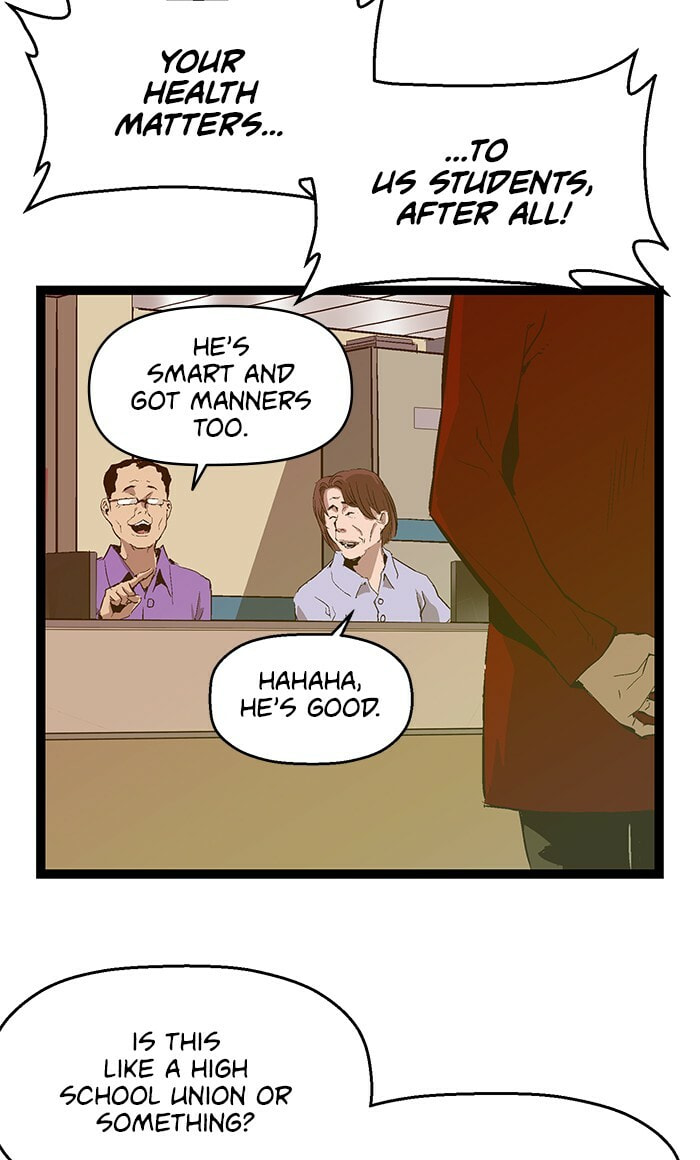 Read Weak Hero chapter 64 image 4 on Lezhin