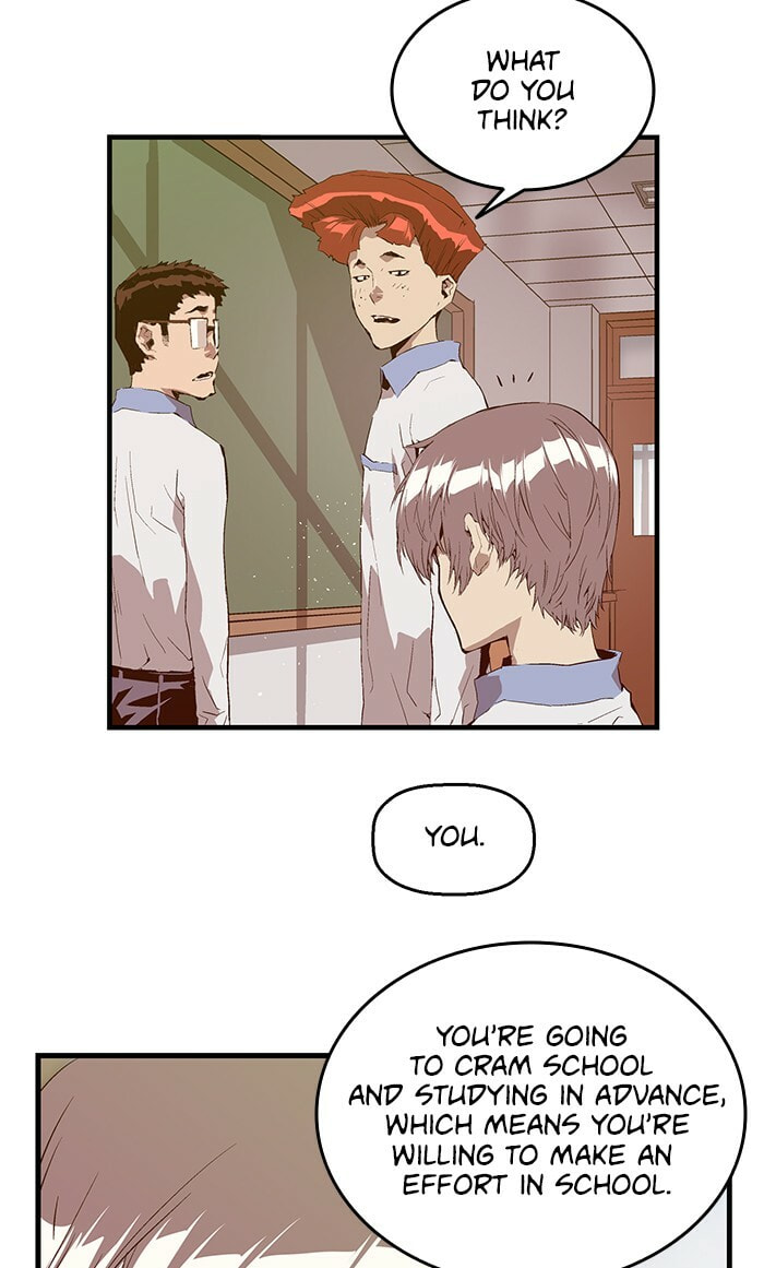 Read Weak Hero chapter 67 image 27 on Lezhin