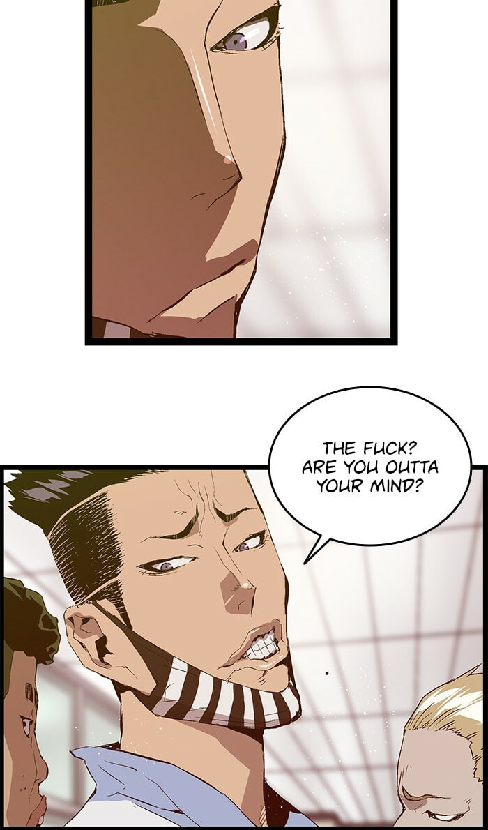 Read Weak Hero chapter 68 image 14 on Lezhin