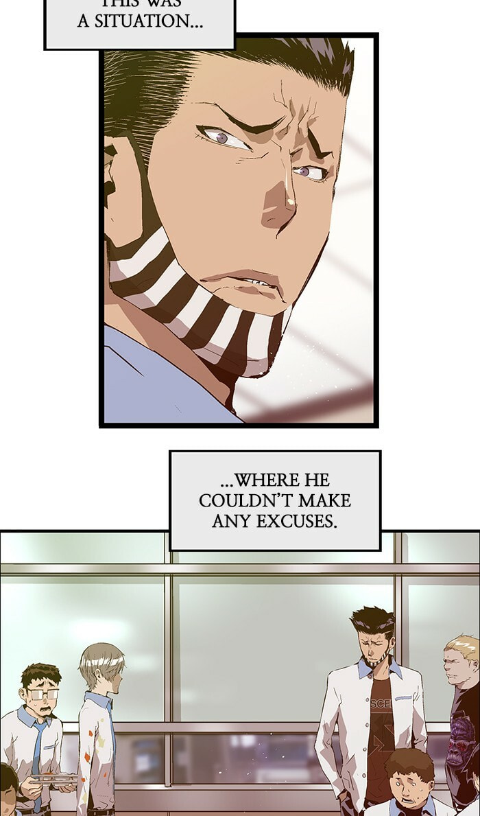 Read Weak Hero chapter 68 image 21 on Lezhin