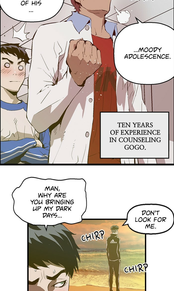 Read Weak Hero chapter 69 image 32 on Lezhin