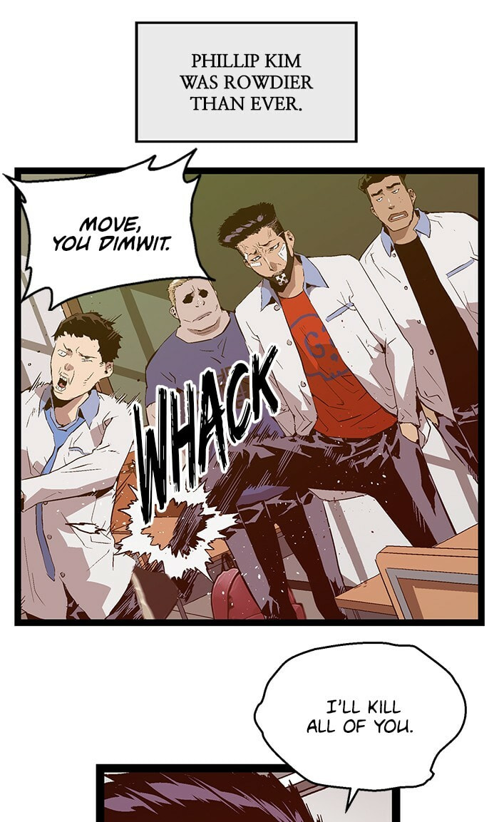 Read Weak Hero chapter 71 image 23 on Lezhin