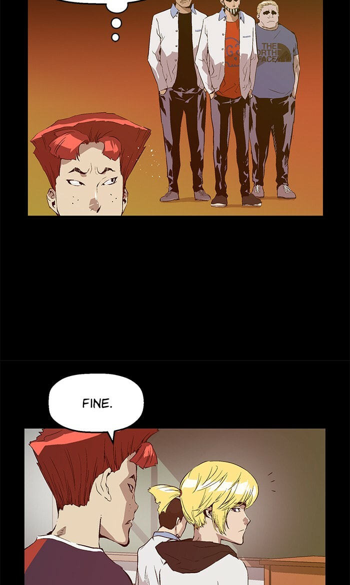 Read Weak Hero chapter 71 image 53 on Lezhin