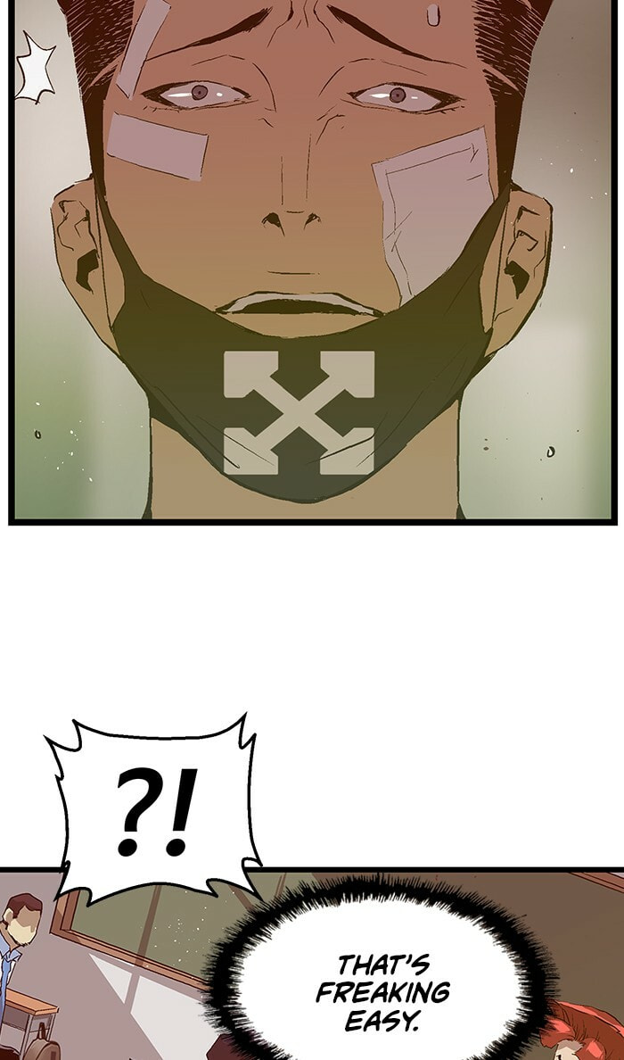 Read Weak Hero chapter 72 image 1 on Lezhin