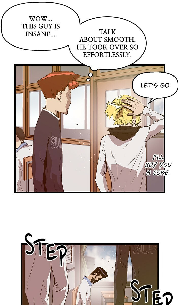 Read Weak Hero chapter 72 image 34 on Lezhin