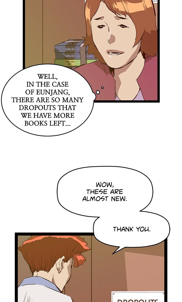 Read Weak Hero chapter 74 image 10 on Lezhin