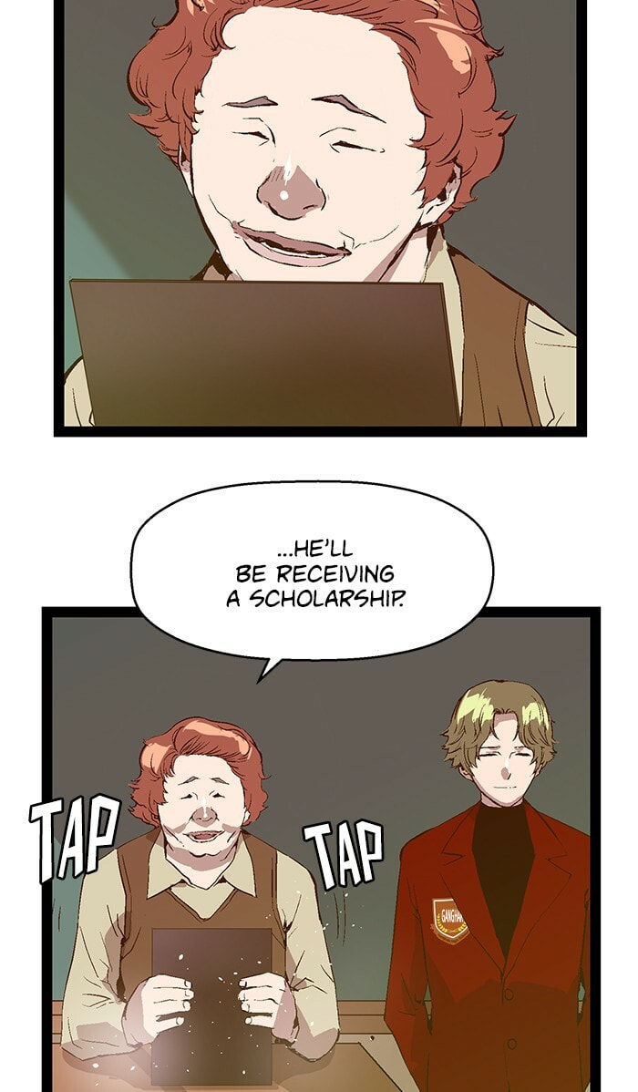 Read Weak Hero chapter 75 image 18 on Lezhin