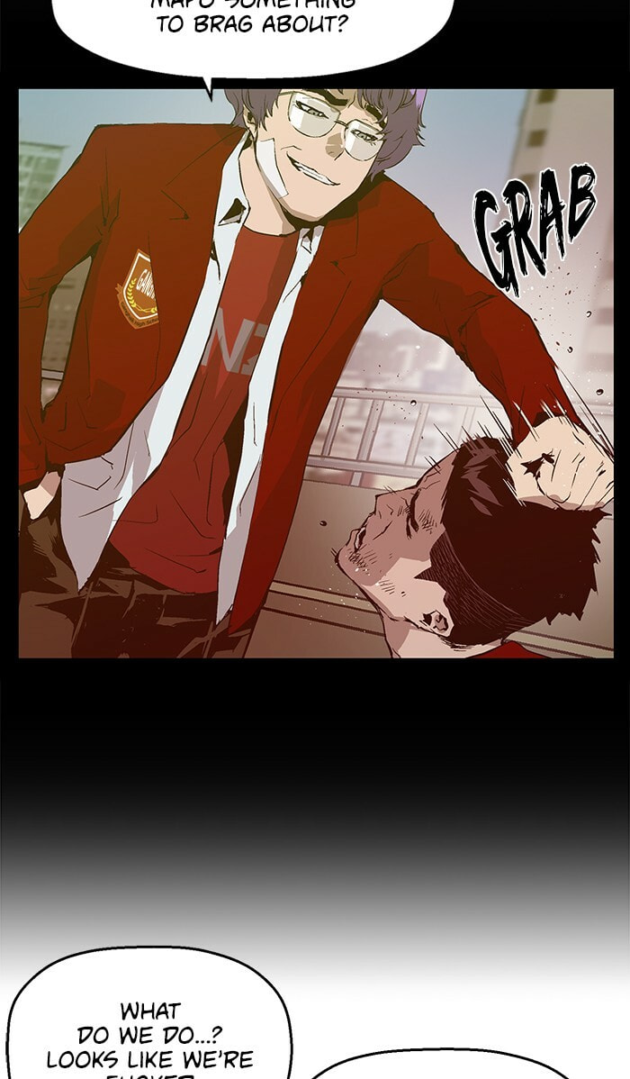 Read Weak Hero chapter 75 image 8 on Lezhin