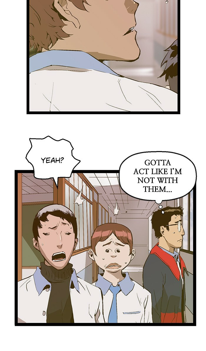 Read Weak Hero chapter 76 image 16 on Lezhin