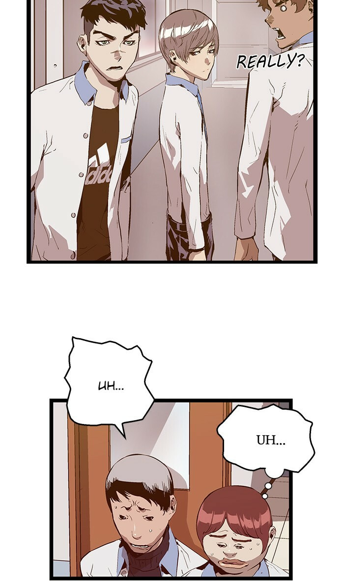 Read Weak Hero chapter 76 image 8 on Lezhin