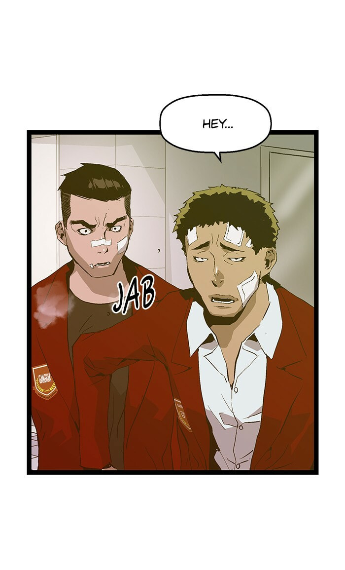 Read Weak Hero chapter 78 image 69 on Lezhin