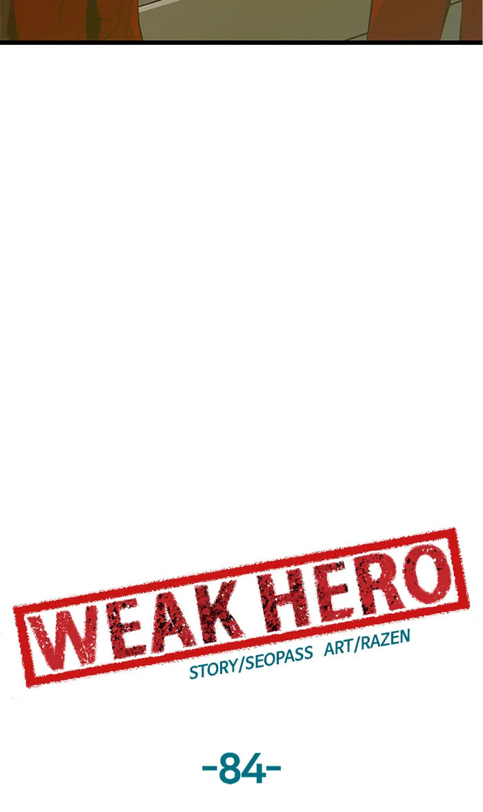 Read Weak Hero chapter 84 image 9 on Lezhin