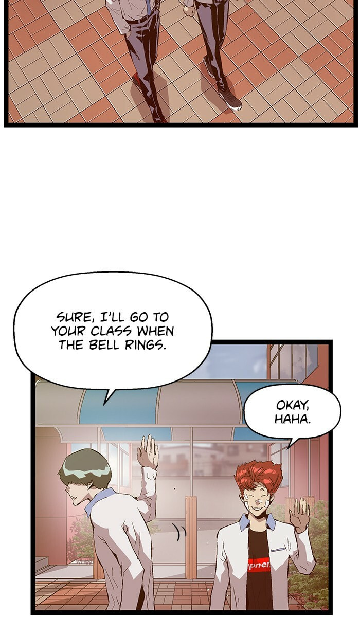 Read Weak Hero chapter 91 image 1 on Lezhin