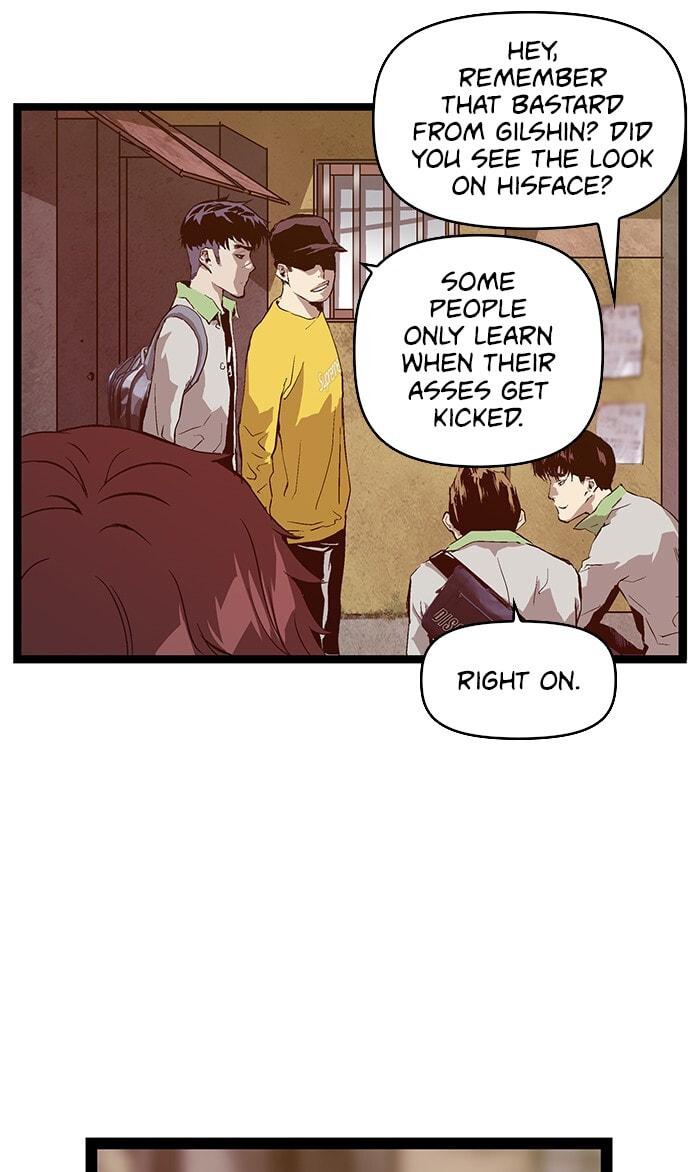 Read Weak Hero chapter 93 image 19 on Lezhin