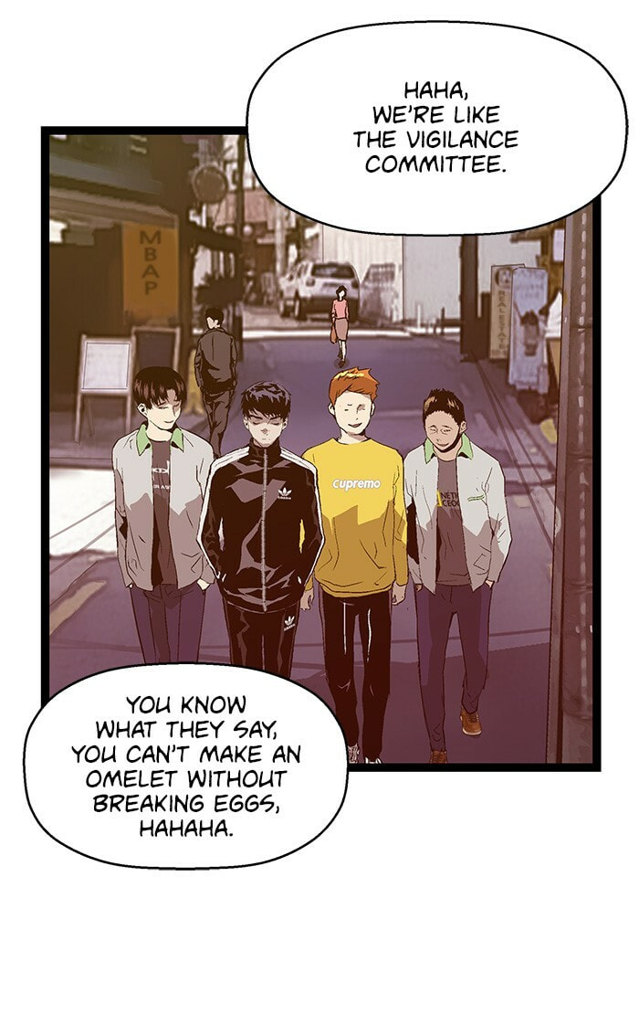 Read Weak Hero chapter 94 image 100 on Lezhin