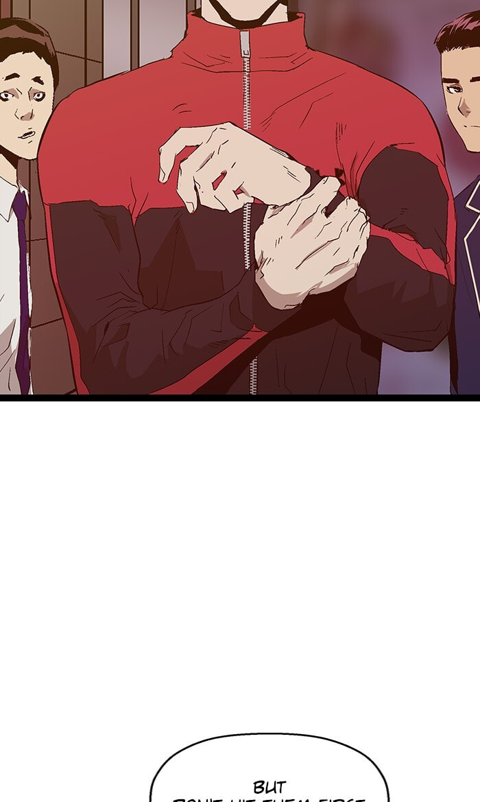Read Weak Hero chapter 95 image 19 on Lezhin