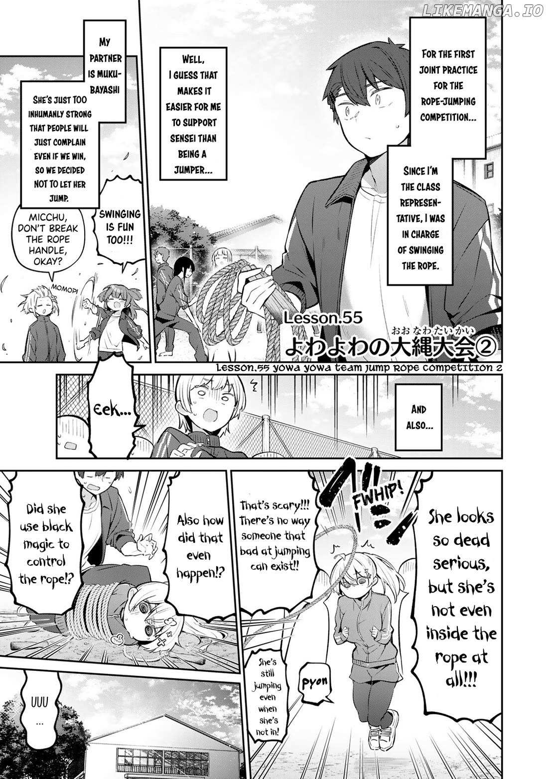 Read Weak-kneed Teacher chapter 55 image 1 on Lezhin