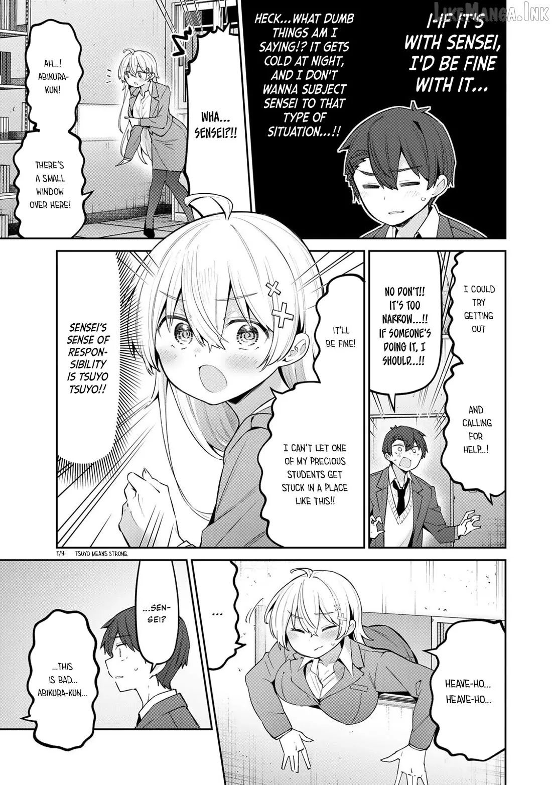Read Weak-kneed Teacher chapter 68 image 2 on Lezhin