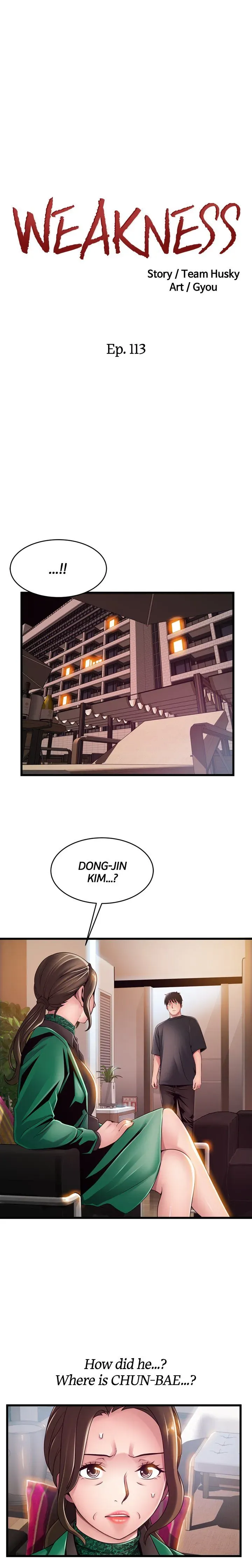 WEAKNESS Chapter 113 page 3 - 