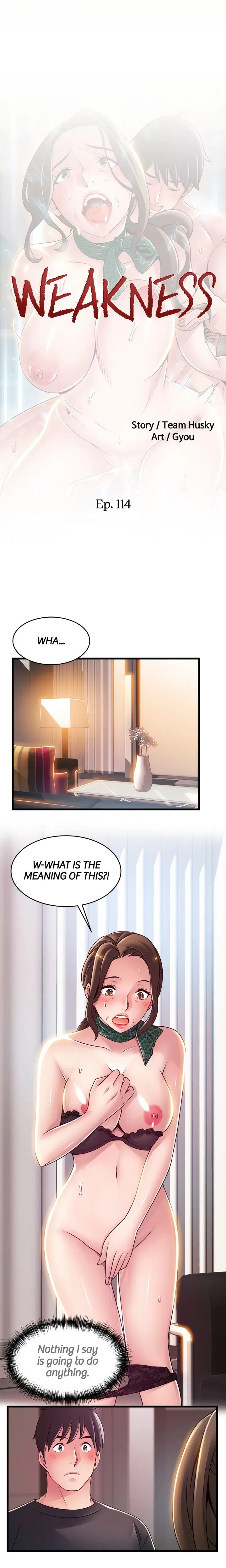 WEAKNESS Chapter 114 page 3 - 