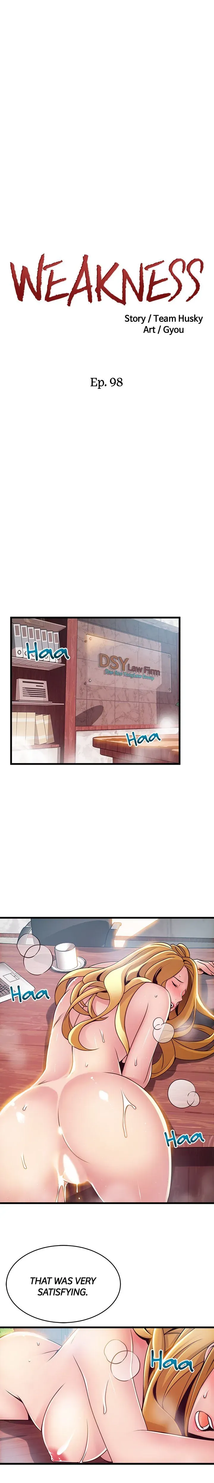 WEAKNESS Chapter 98 page 4 - 