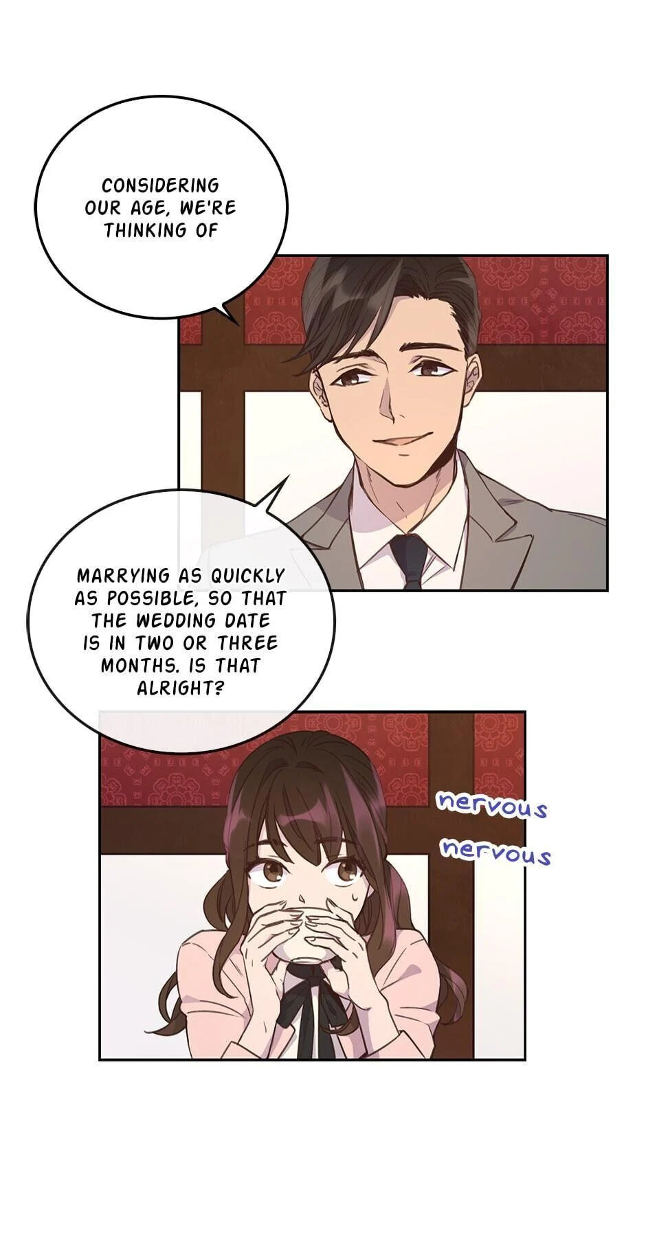 Read Wedding Impossible chapter 1 image 26 on Lezhin