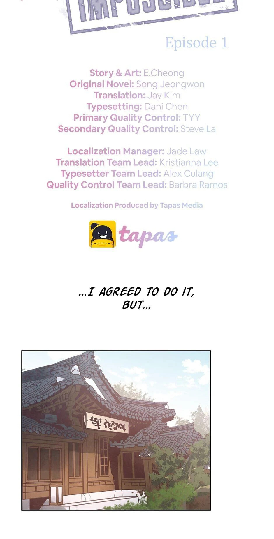 Read Wedding Impossible chapter 1 image 3 on Lezhin