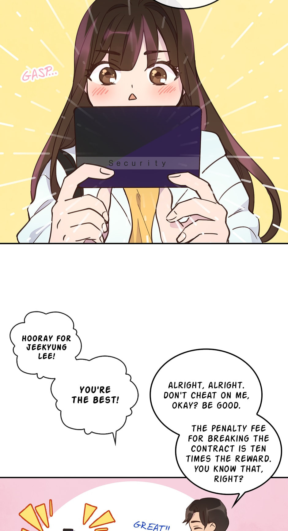 Read Wedding Impossible chapter 2 image 22 on Lezhin