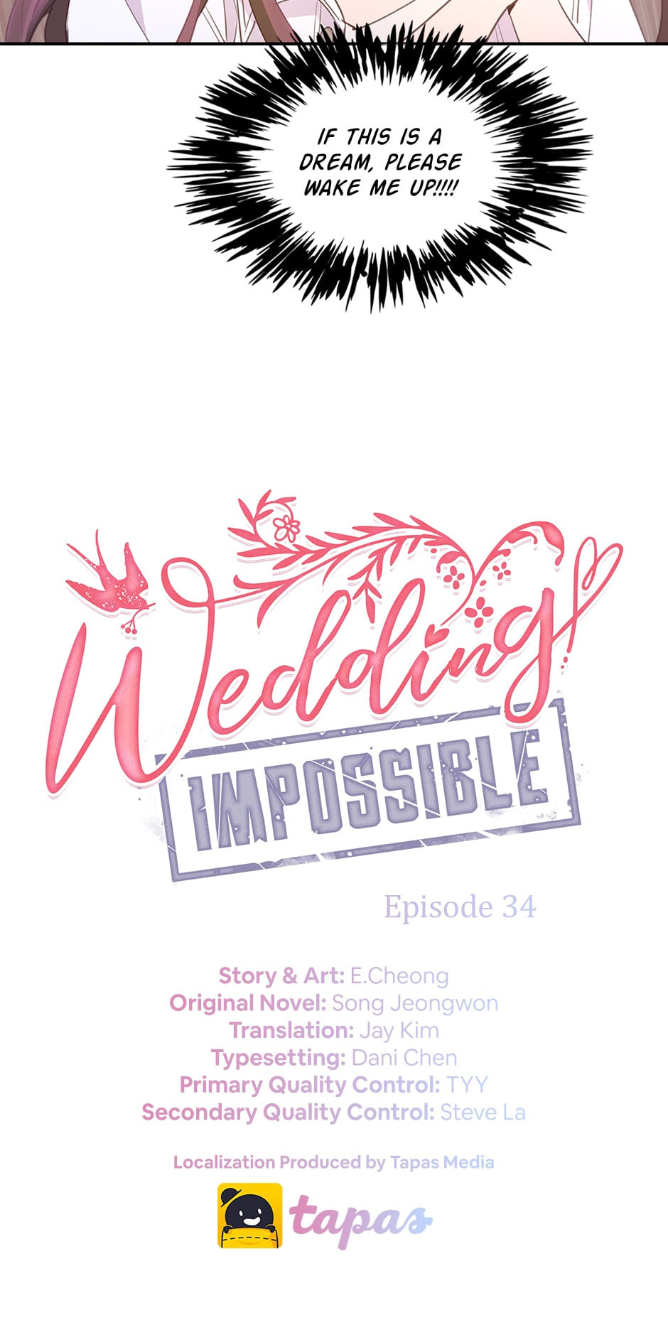 Read Wedding Impossible chapter 34 image 3 on Lezhin