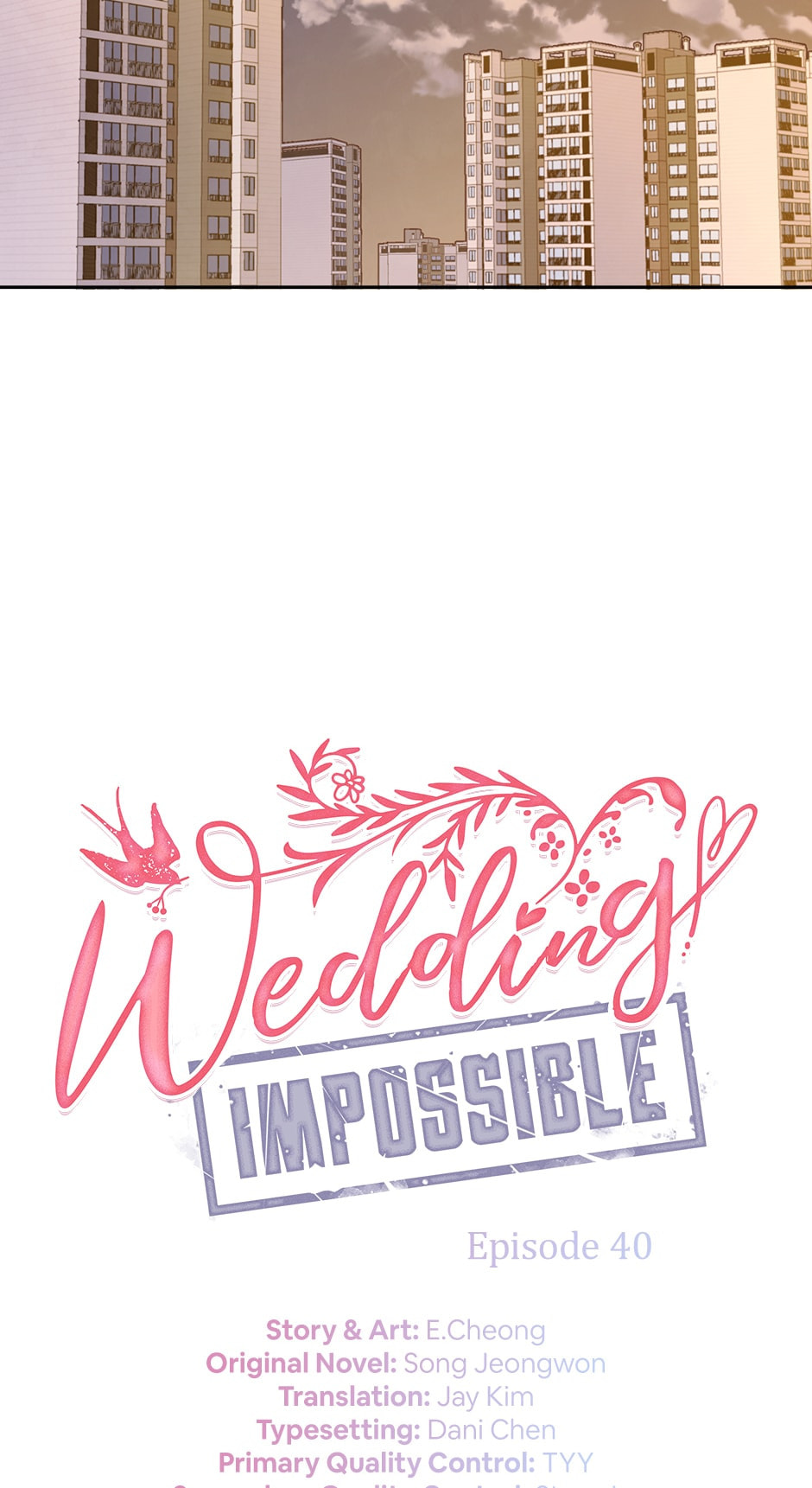 Read Wedding Impossible chapter 40 image 4 on Lezhin