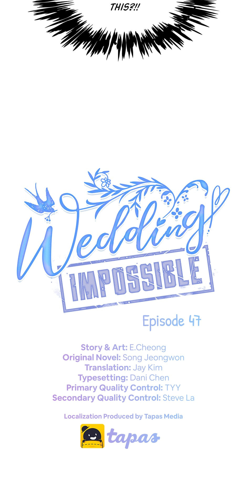 Read Wedding Impossible chapter 47 image 2 on Lezhin