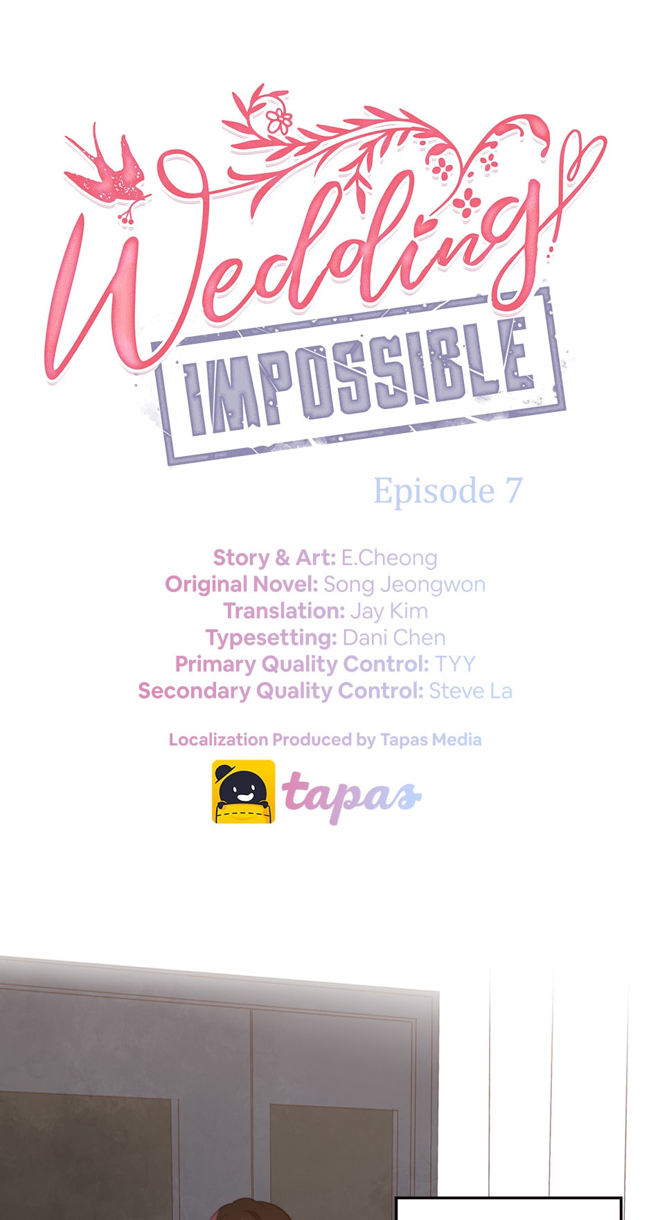 Read Wedding Impossible chapter 7 image 0 on Lezhin