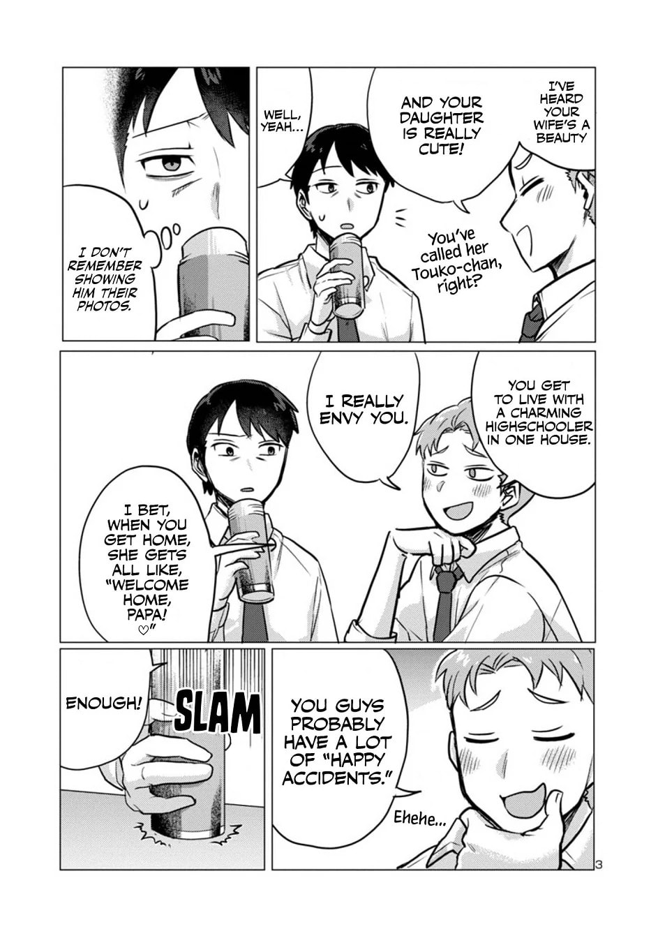 Welcome Home, Papa Chapter 2.1 page 3 - 