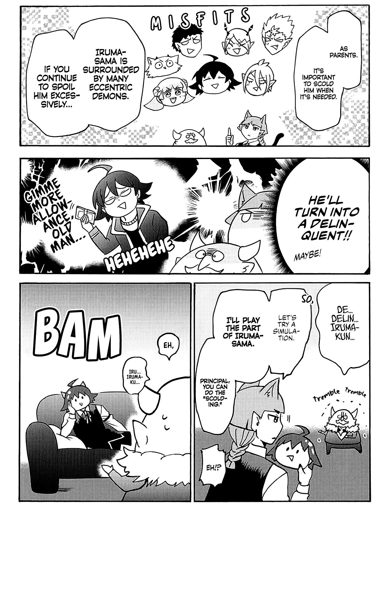 Welcome to Demon School! Iruma-kun Chapter 447 page 4 - 