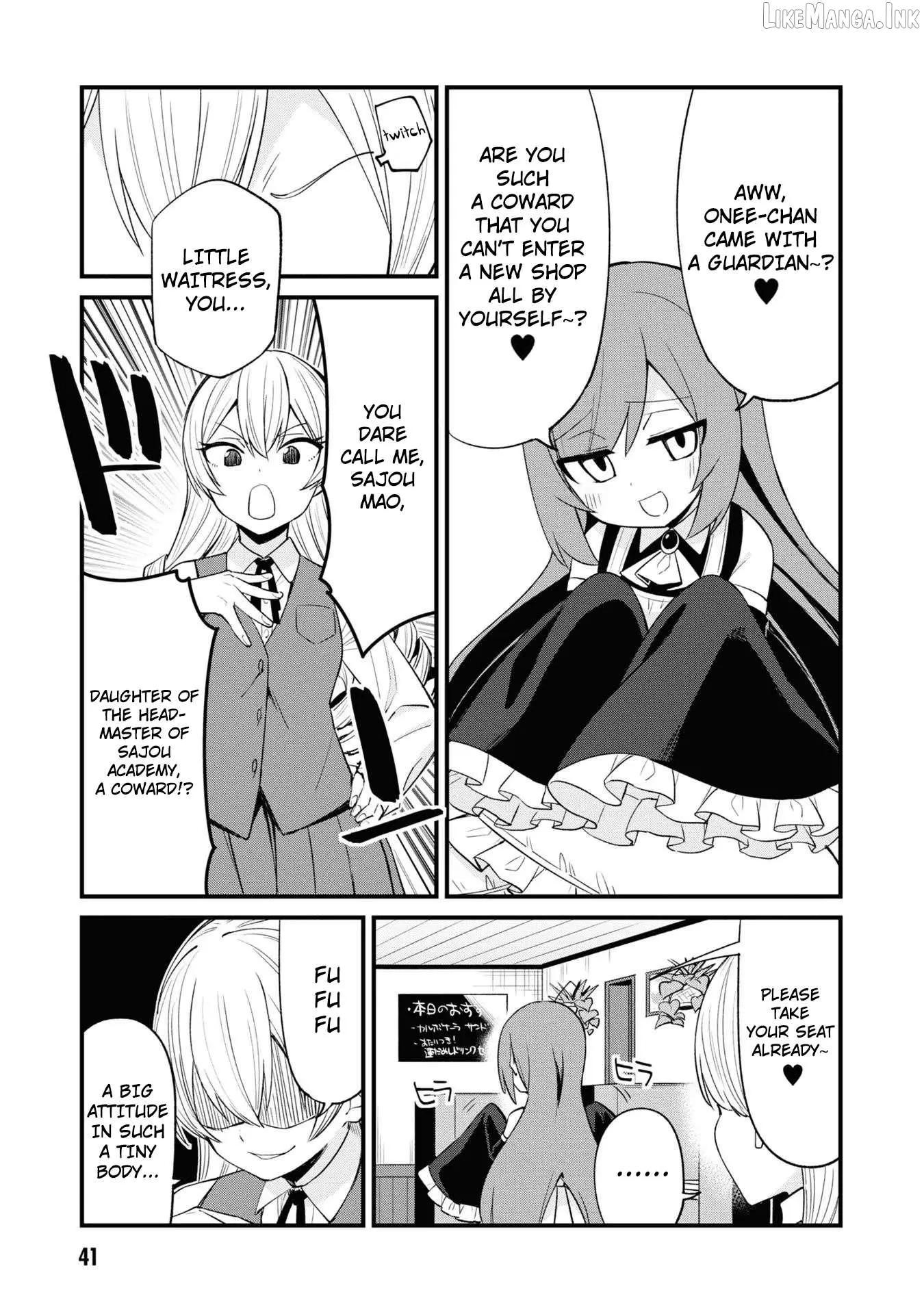 Welcome to Mesugaki Cafe Chapter 30 page 6 - 