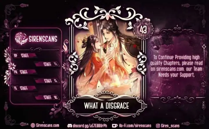 Read What a Disgrace chapter 43 image 0 on Lezhin