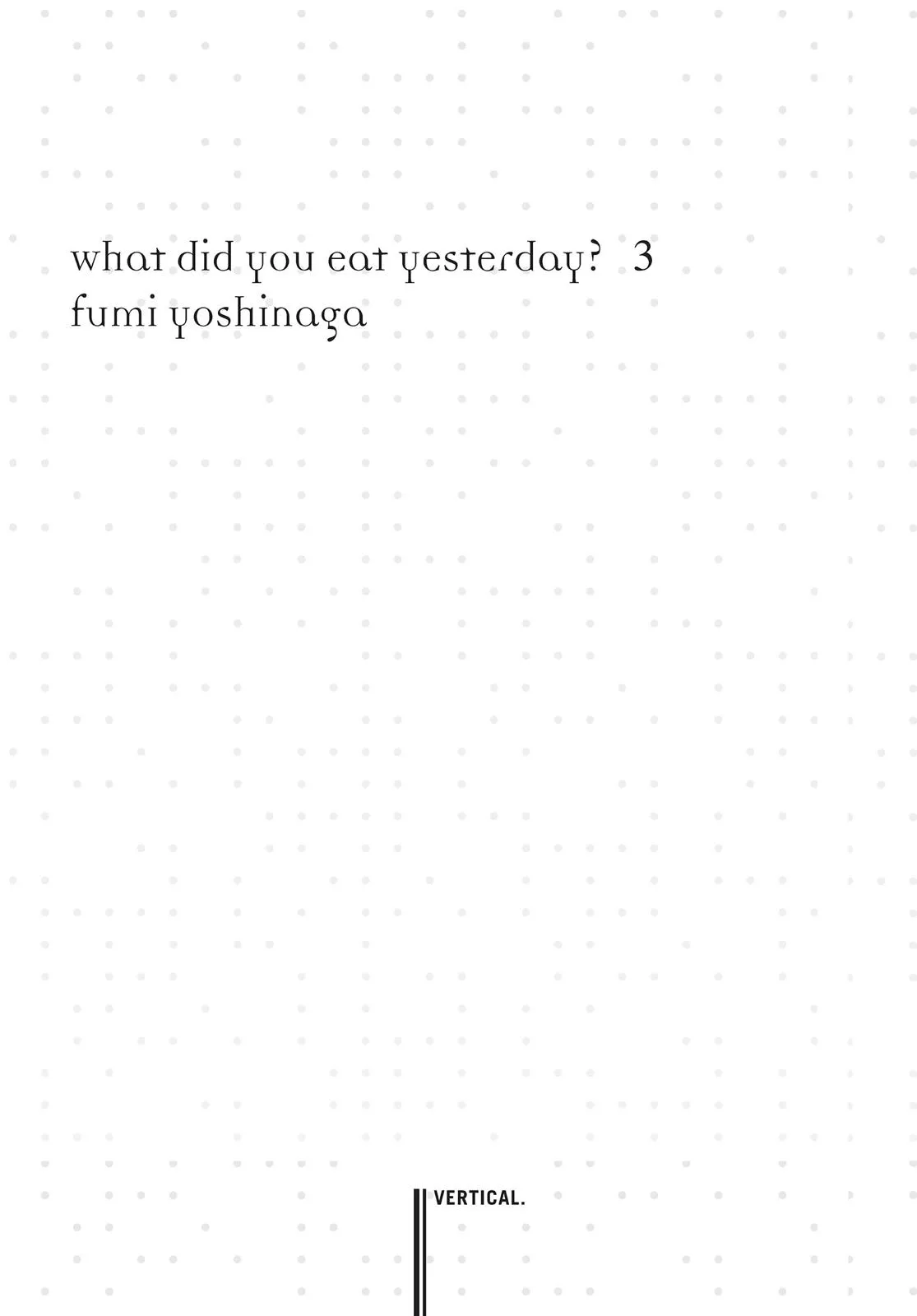 What Did You Eat Yesterday? Chapter 17 page 2 - 