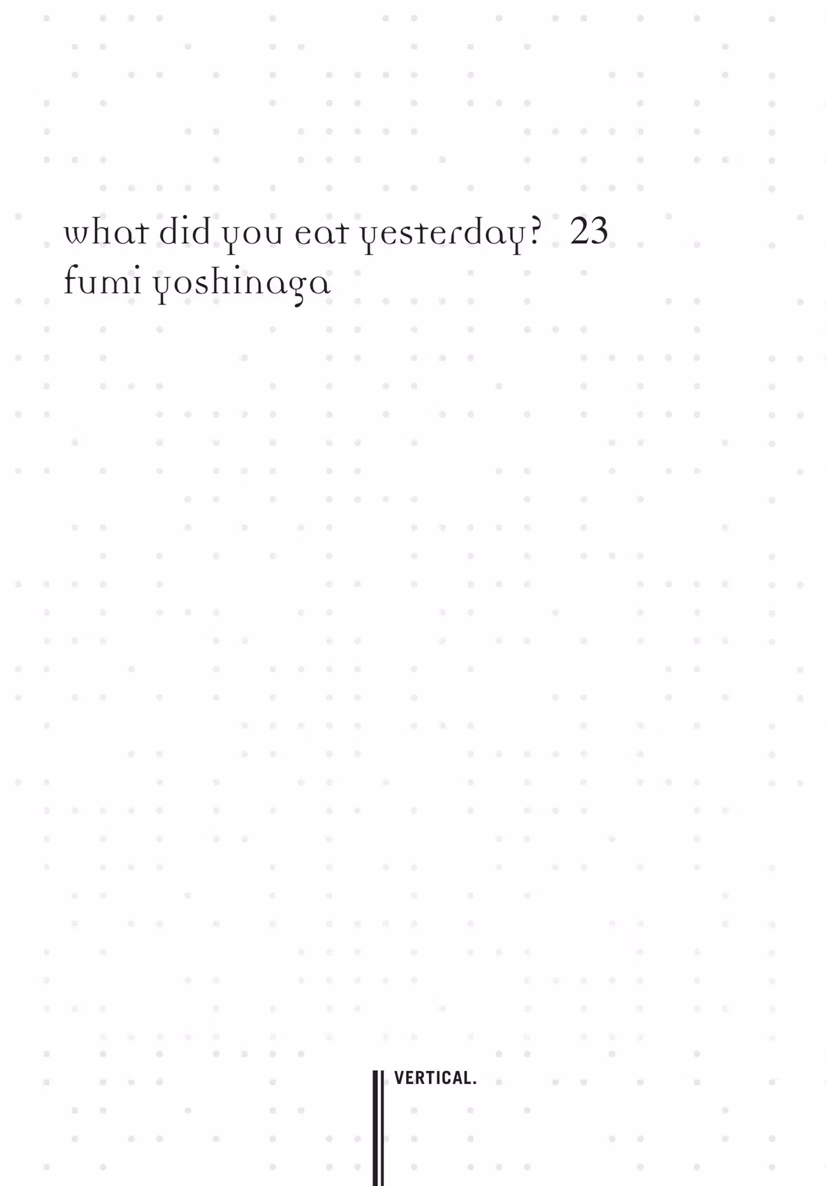 What Did You Eat Yesterday? Chapter 177 page 3 - 
