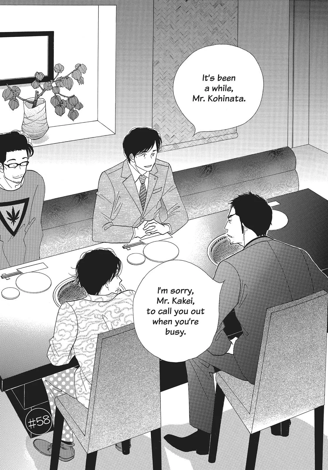 What Did You Eat Yesterday? Chapter 58 page 1 - 