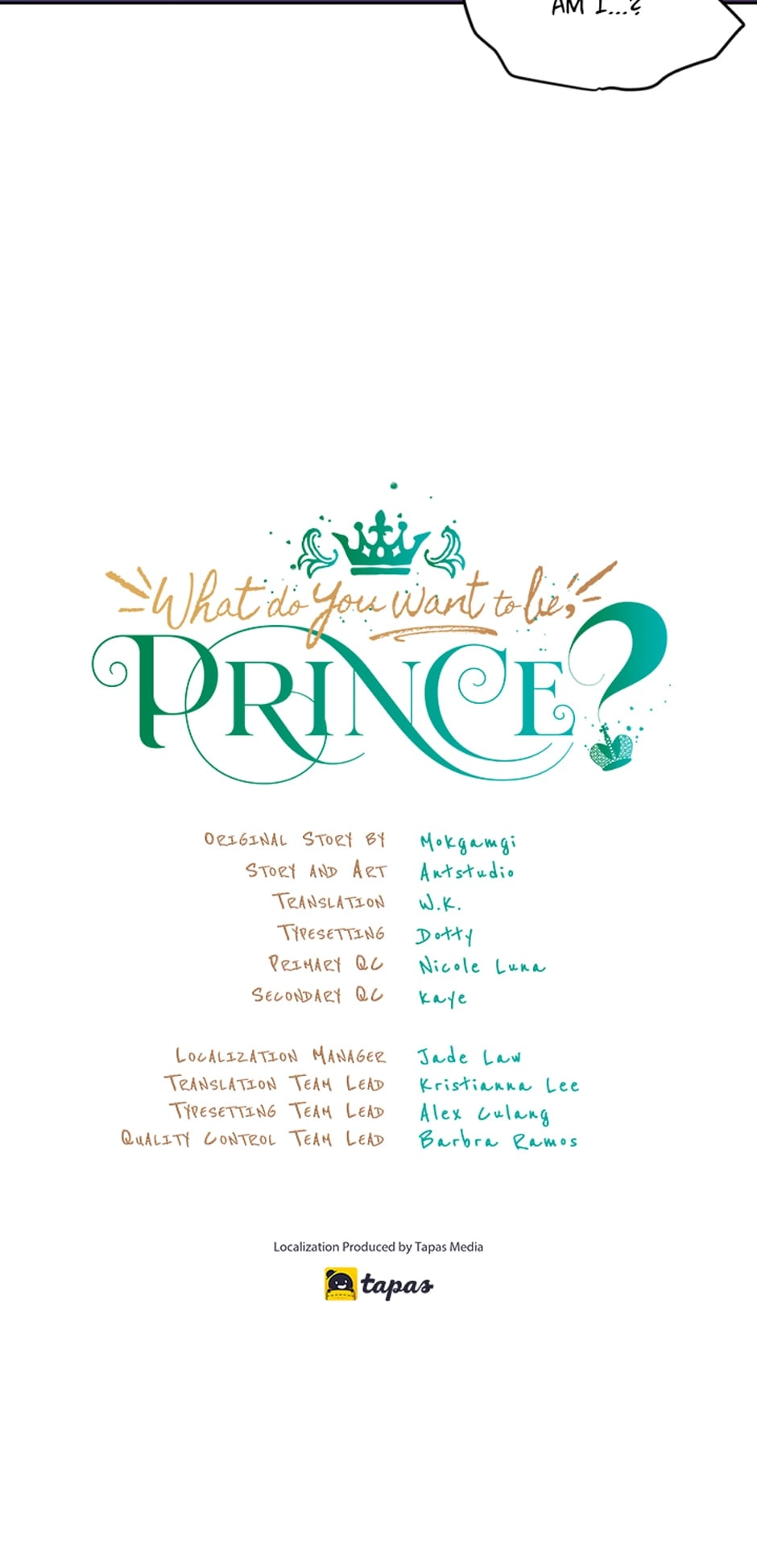 What Do You Want to Be, Prince Chapter 1 page 5 - 
