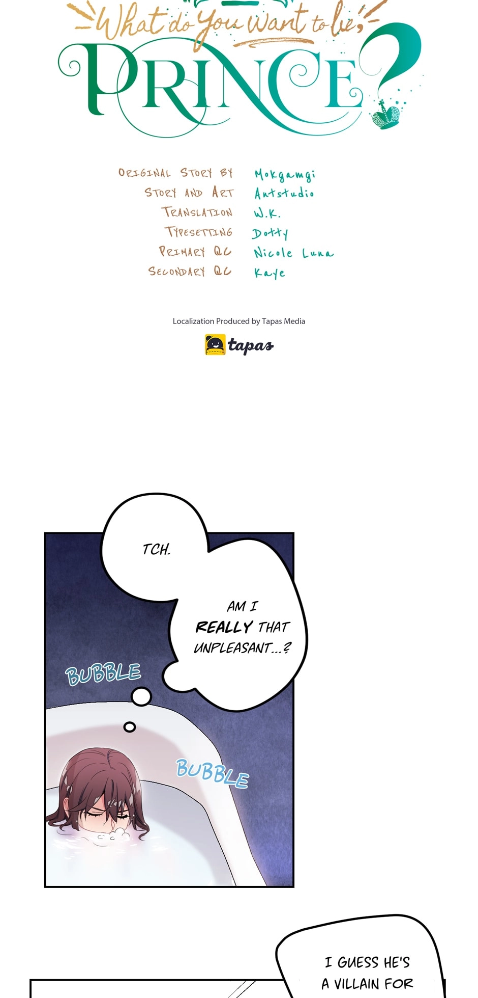 What Do You Want to Be, Prince Chapter 11 page 2 - 