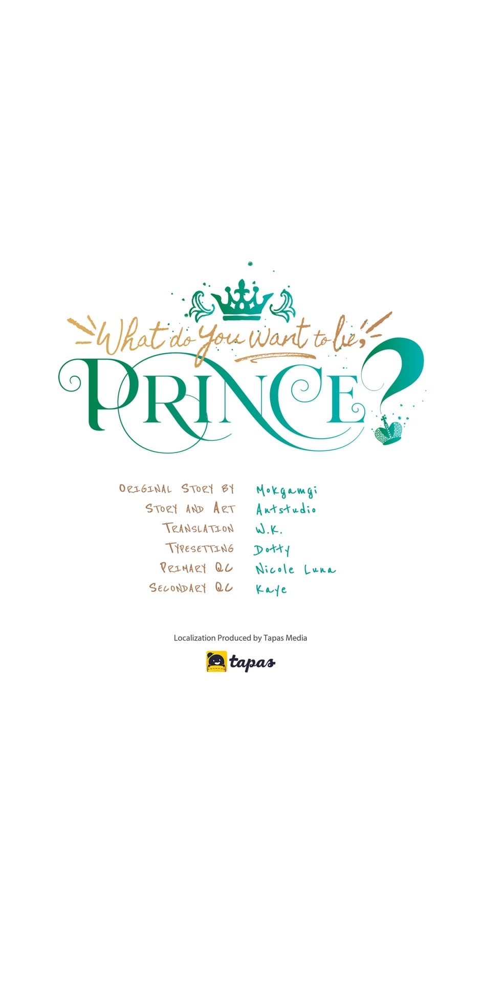 What Do You Want to Be, Prince Chapter 13 page 7 - 